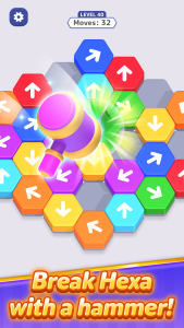 اسکرین شات 4 بازی Hexa Away