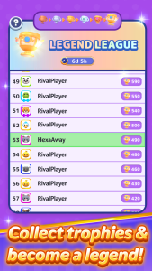 اسکرین شات 5 بازی Hexa Away