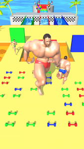 اسکرین شات بازی Muscle Race 3D 3