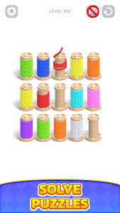 اسکرین شات 1 بازی Rope Color Match 3D