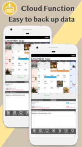 اسکرین شات 3 برنامه Jorte Calendar & Organizer