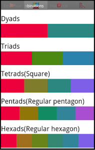 اسکرین شات برنامه Munsell color chart 5