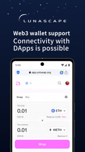 اسکرین شات برنامه Lunascape Web3 Browser 1