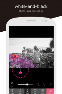 اسکرین شات 4 برنامه Monochrome Color Photo Effects