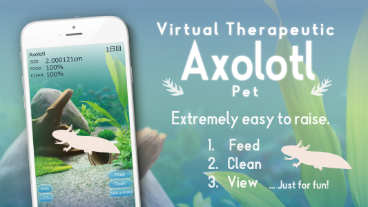 اسکرین شات بازی Axolotl Pet 1