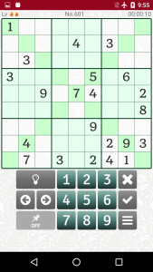 اسکرین شات 4 بازی Extreme Difficult Sudoku 2500
