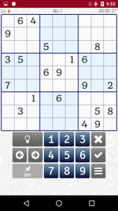 اسکرین شات 2 بازی Extreme Difficult Sudoku 2500