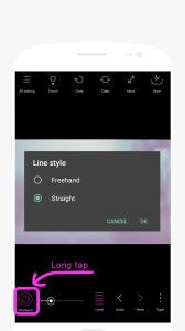 اسکرین شات 7 برنامه Point Blur : blur photo editor