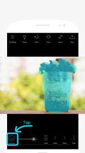 اسکرین شات 6 برنامه Point Blur : blur photo editor