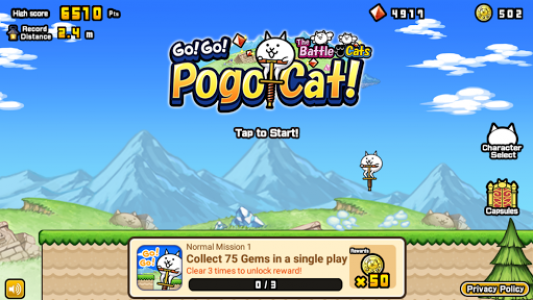 اسکرین شات بازی Go! Go! Pogo Cat 2