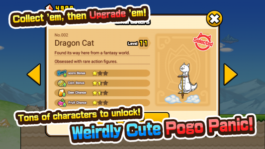 اسکرین شات بازی Go! Go! Pogo Cat 5