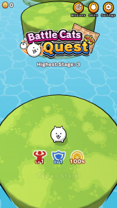 اسکرین شات بازی Battle Cats Quest 1