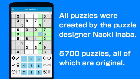 اسکرین شات 1 بازی Sudoku - 5700 original puzzles