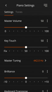 اسکرین شات 3 برنامه Roland Piano App