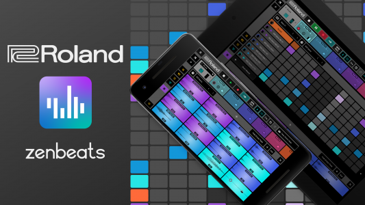 اسکرین شات 1 برنامه Roland Zenbeats Music Creation