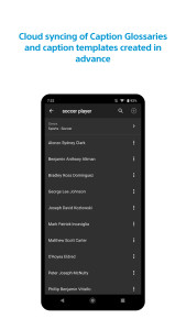اسکرین شات 6 برنامه Sony | Transfer & Tagging