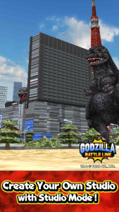 اسکرین شات بازی GODZILLA BATTLE LINE 7