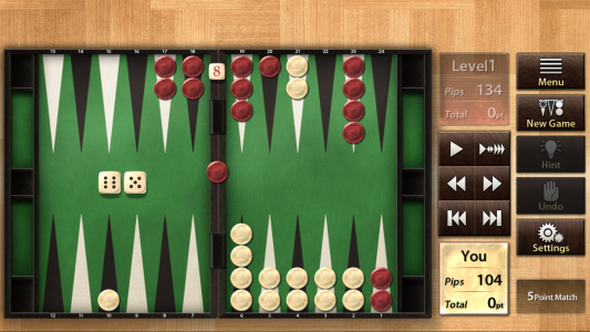 اسکرین شات بازی The Backgammon 4