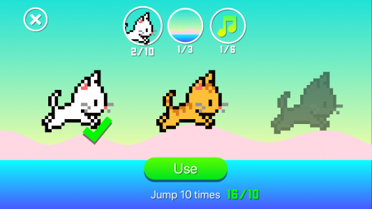 اسکرین شات 4 بازی Cat Jumping!