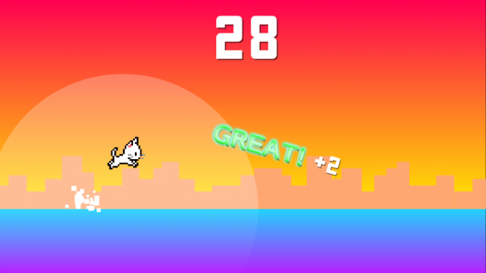 اسکرین شات 2 بازی Cat Jumping!