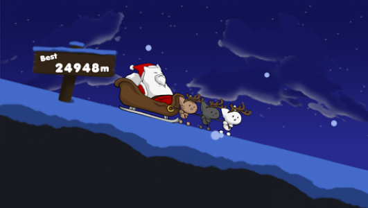 اسکرین شات بازی Flying Santa Cat 3