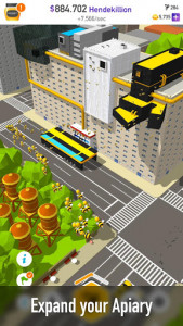 اسکرین شات بازی HoneyBee Planet - Tap Tap Bees 5