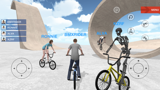 اسکرین شات بازی BMX Space 2