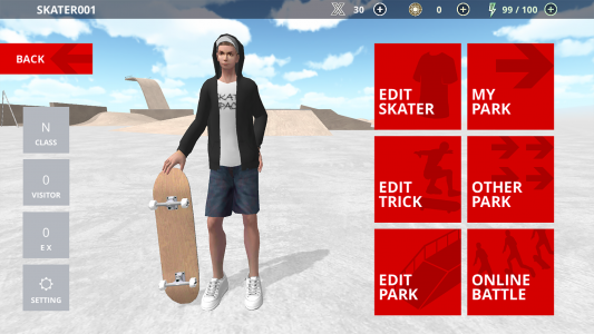 اسکرین شات بازی Skate Space 5