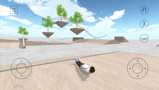 اسکرین شات بازی Skate Space 3