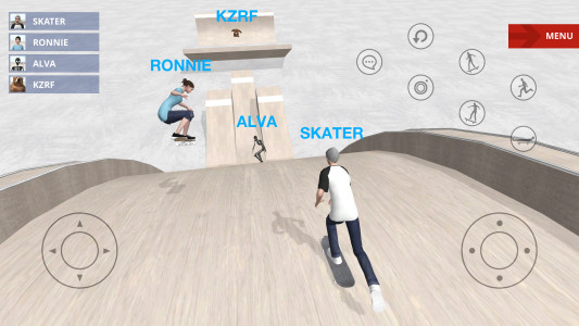 اسکرین شات بازی Skate Space 1