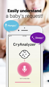 اسکرین شات 2 برنامه CryAnalyzer - baby translator