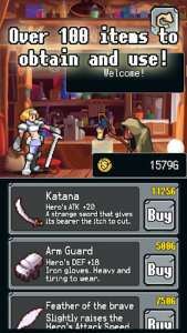 اسکرین شات بازی Automatic RPG 7