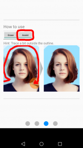اسکرین شات 4 برنامه ID photo background editor