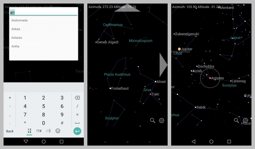 اسکرین شات 3 برنامه Constellation Map