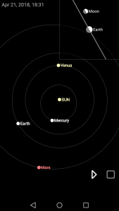 اسکرین شات برنامه Constellation Map 2