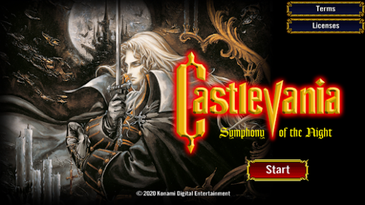 اسکرین شات بازی Castlevania: SotN 1
