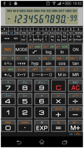 اسکرین شات برنامه Scientific Calculator 995 1
