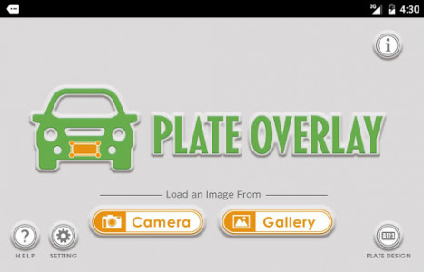 اسکرین شات برنامه Plate Overlay 3