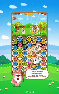اسکرین شات بازی LINE Pokopang - puzzle game! 1