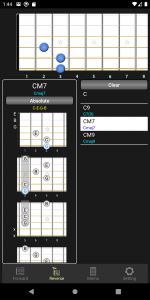 اسکرین شات برنامه G-Chord (Guitar Chord) 4