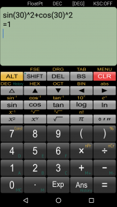 اسکرین شات برنامه Panecal Scientific Calculator 5