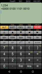 اسکرین شات برنامه Panecal Scientific Calculator 8