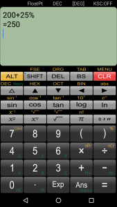 اسکرین شات برنامه Panecal Scientific Calculator 5