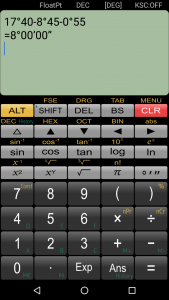اسکرین شات برنامه Panecal Scientific Calculator 7