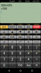 اسکرین شات برنامه Panecal Scientific Calculator 7