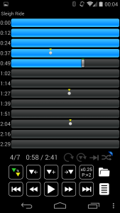 اسکرین شات برنامه Music Speed Changer: Audipo 2