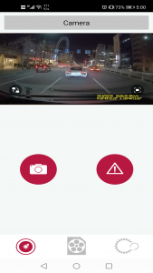 اسکرین شات برنامه Dash Camera Interface 1