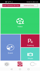 اسکرین شات برنامه Dash Camera Interface 2