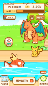 اسکرین شات بازی Pokémon: Magikarp Jump 5