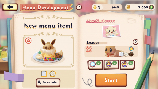 اسکرین شات بازی Pokémon Café ReMix 5